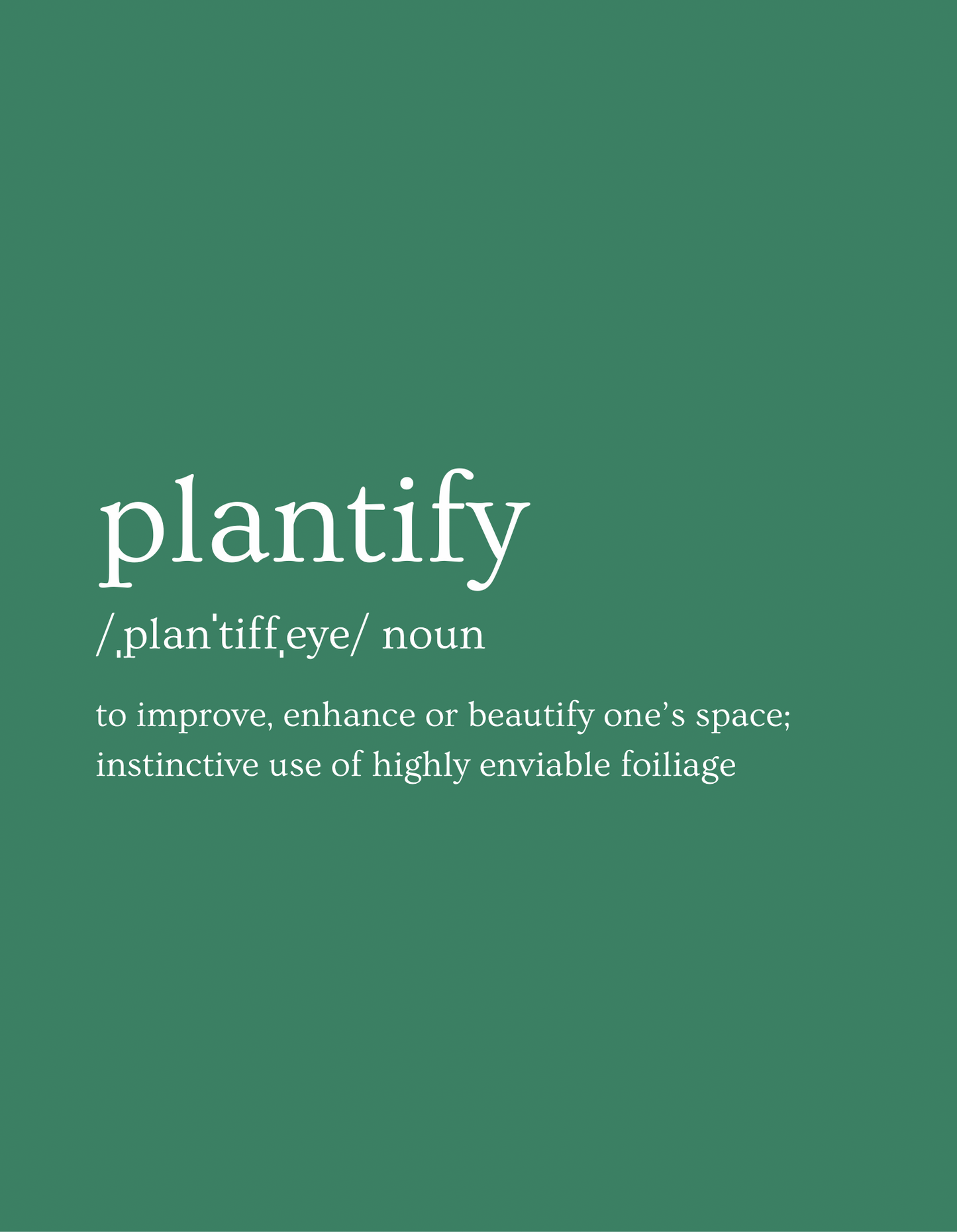 Plantify Definition Coffee Mug