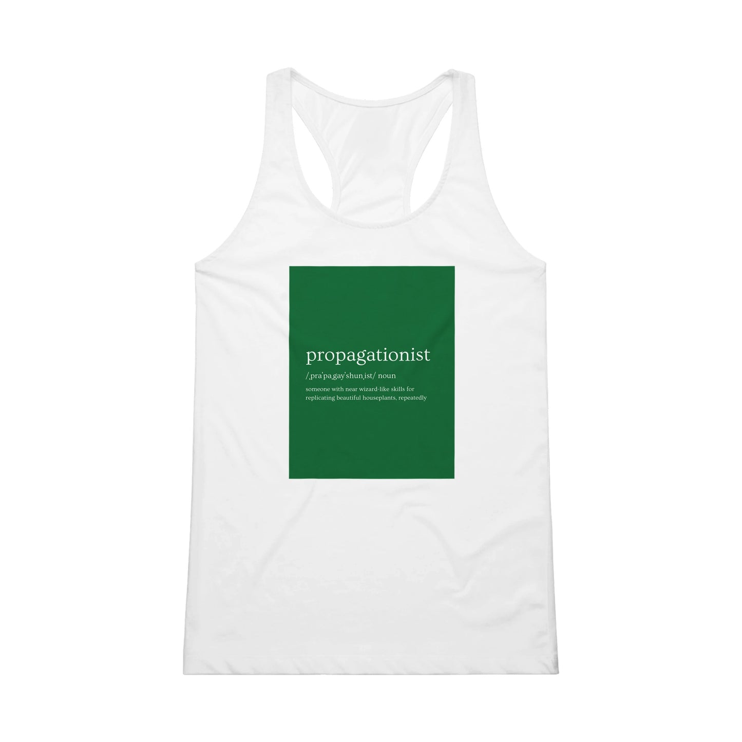 Propagationist Definition Tank Top • Woman’s Tank